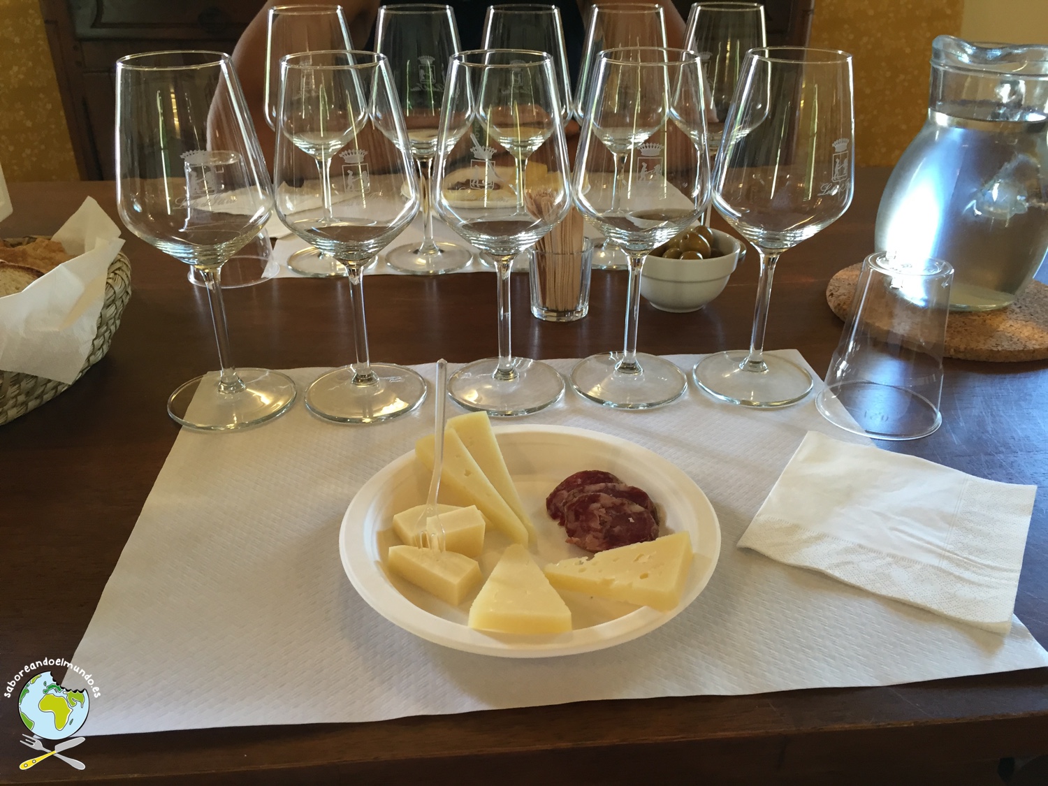 Degustación de vino en Leddà d’Ittiri